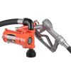 VEVOR Fuel Transfer Pump, 12V DC 15 GPM, Cast Iron Diesel Transfer Pump Kit, with Manual Nozzle, Discharge Hose, Overheat Protection, Power Cable