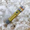5000 Lumen Rechargeable LED Flashlight with IP67 Waterproof Magnetic Tailcap