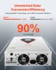 VEVOR Hybrid Solar Inverter, 3000W, All in One Pure Sine Wave Power Inverter Charger, 24V DC to 110/120V AC, with Built-in 100A MPPT Solar Controller