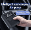 PSP006 Auto Tire Inflator 150PSI Bicycle Tire Inflator Bed Pad Inflation 12V Auto Tire Air Pump 19-Cylinder Air Pump Quick Compressor Built-in Air Tub